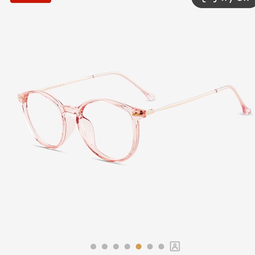 EyeBuyDirect Amity Glasses Round Rose Gold Eyeglasses - Picture 4 of 6